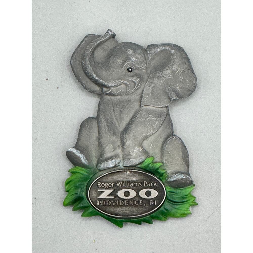 Roger Williams Zoo Providence, Rhode Island Elephant Magnet